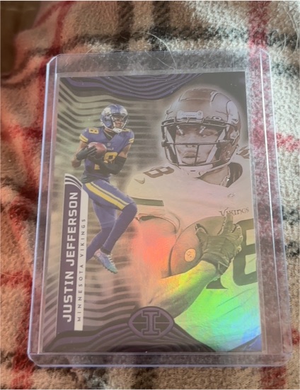 2022 Panini Illusions #65 Justin Jefferson — front