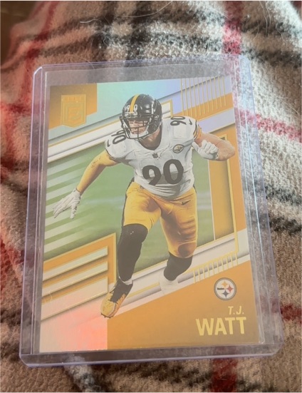 2022 Panini Donruss Elite #68 T.J. Watt — front