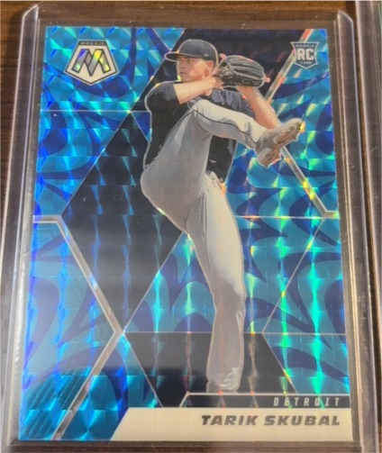 2021 Panini Mosaic #246 Tarik Skubal — front