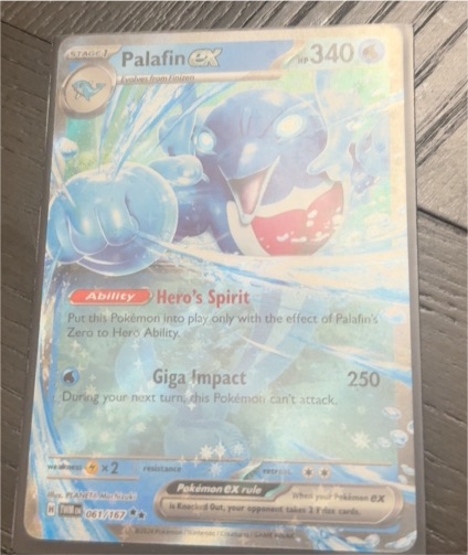 2024 Pokémon #061 Palafin ex — front