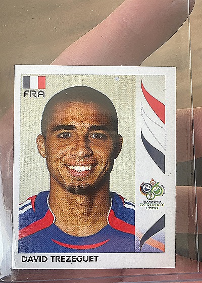 2006 Panini World Cup #470 David Trezeguet — front