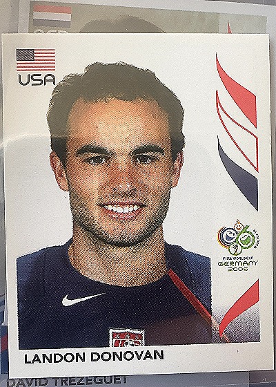 2006 Panini World Cup #355 Landon Donovan — front