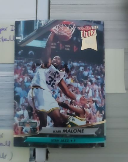1992-93 Fleer Ultra #217 Karl Malone — front
