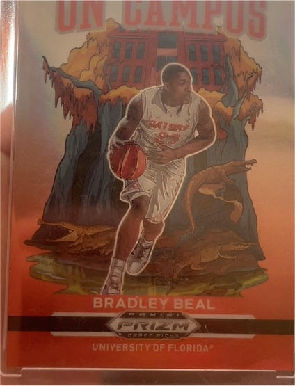 2021 Panini Prizm Draft Picks #18 Bradley Beal On Campus — front