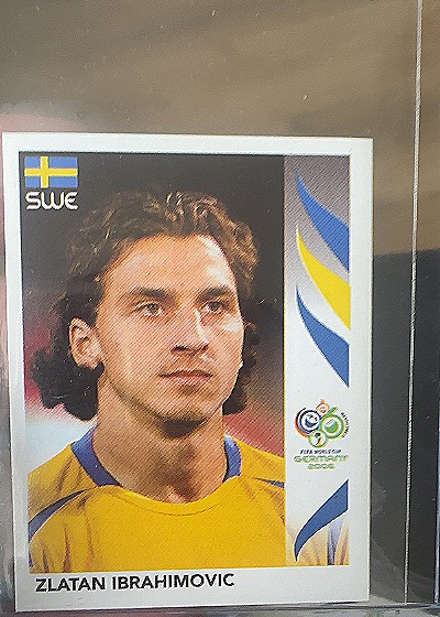 2006 Panini World Cup #166 Zlatan Ibrahimovic — front