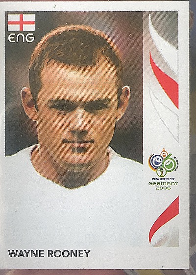 2006 Panini FIFA World Cup #111 Wayne Rooney — front