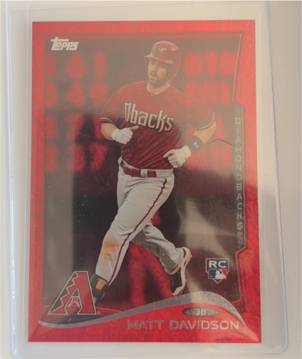 2014 Topps #199 Matt Davidson — front