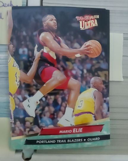 1992-93 Fleer Ultra #343 Mario Elie — front