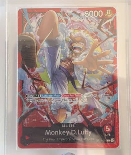 One Piece Card Game ST21-001 Monkey D. Luffy Leader — front
