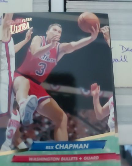 1992-93 Fleer Ultra #366 Rex Chapman — front