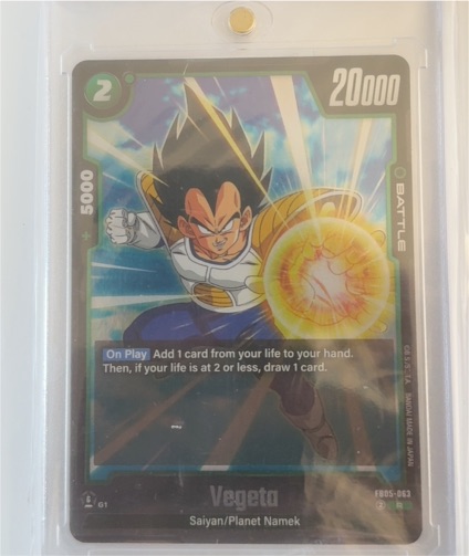 2024 Dragon Ball Super Card Game Fusion World #FB05-063 Vegeta — front