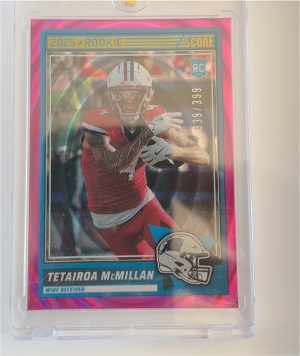 2025 Panini Score #17 Tetairoa McMillan — front