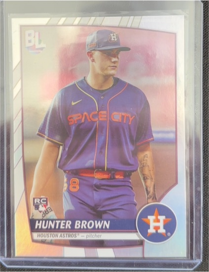 2023 Topps Big League #213 Hunter Brown — front