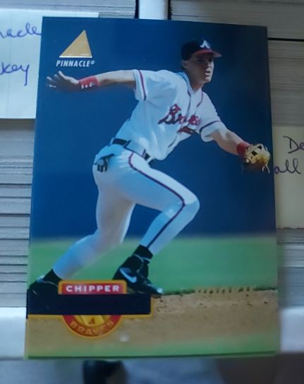 1994 Pinnacle #236 Chipper Jones Atlanta Braves — front