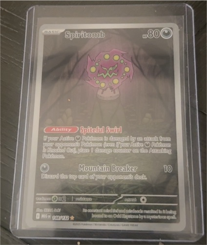2025 Pokémon TCG #148 Spiritomb — front