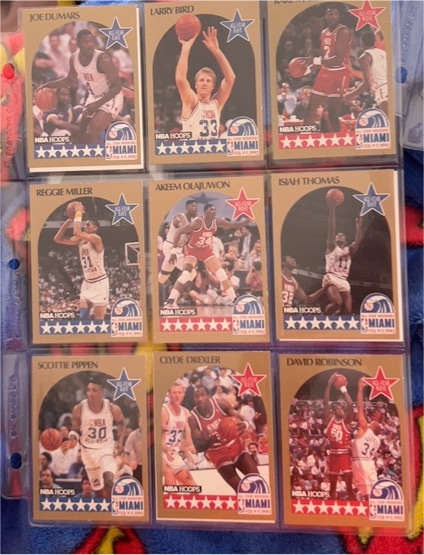 1990 NBA Hoops #33 Larry Bird — front