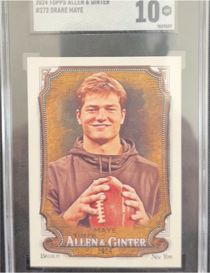 2024 Topps Allen & Ginter #272 Drake Maye — front