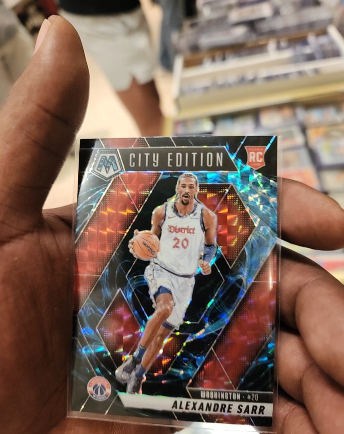 2024-25 Panini Mosaic City Edition #278 Alexandre Sarr — front