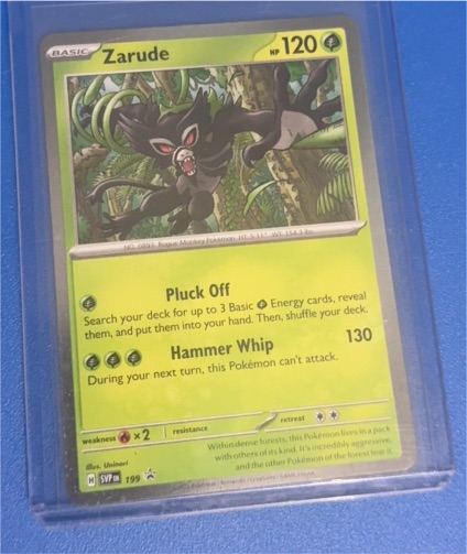 2025 Pokémon SV: Scarlet & Violet Promo #199 Zarude — front