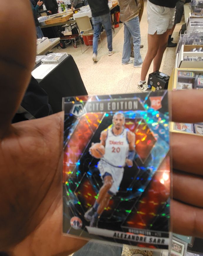 2023-24 Panini Mosaic City Edition RC Alexandre Sarr — front