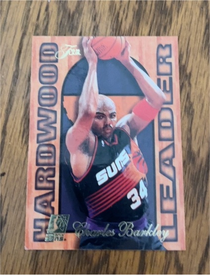 1995-96 Fleer Flair Hardwood Leaders #21 Charles Barkley — front