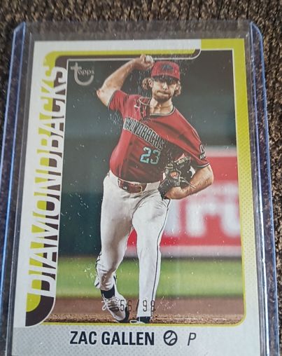 2025 Topps Series 2 #448 Zac Gallen — front