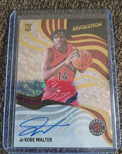 2024-25 Panini Revolution #RS-JKA Ja'Kobe Walter Revolution Signatures — front