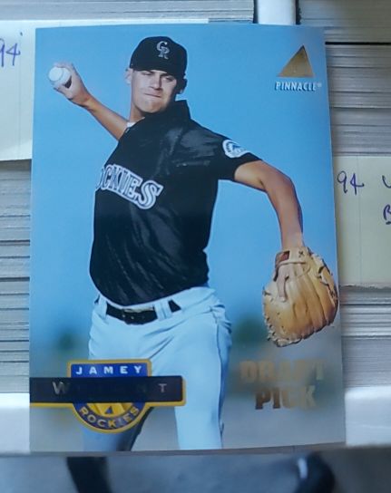 1994 Pinnacle #268 Jamey Wright — front