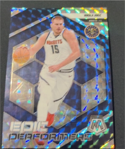 2024-25 Panini Mosaic #8 Nikola Jokić Epic Performers — front