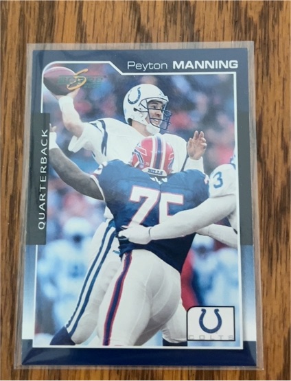 2000 Score #78 Peyton Manning — front