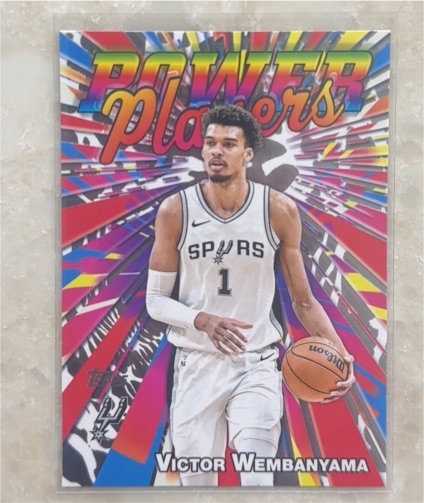 2025-26 Topps Power Players #PP-15 Victor Wembanyama — front