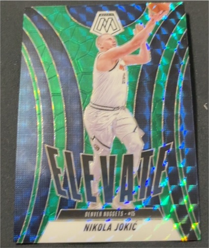 2024-25 Panini Mosaic #20 Nikola Jokic Elevate — front