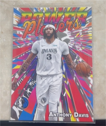 2025-26 Topps Basketball #PP-13 Anthony Davis Power Players — front