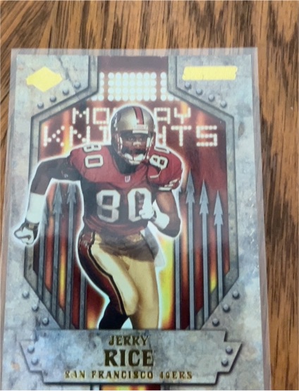 2000 Collector's Edge Supreme Monday Knights #MK10 Jerry Rice — front