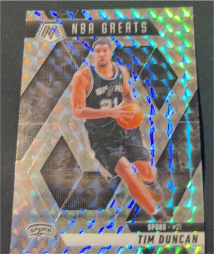 2024-25 Panini Mosaic NBA Greats #291 Tim Duncan — front