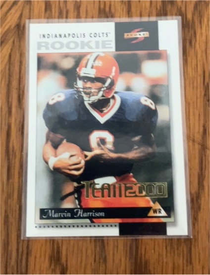 2000 Score #TM10 Marvin Harrison Team 2000 — front