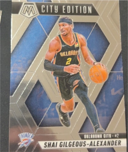 2024-25 Panini Mosaic City Edition #289 Shai Gilgeous-Alexander — front