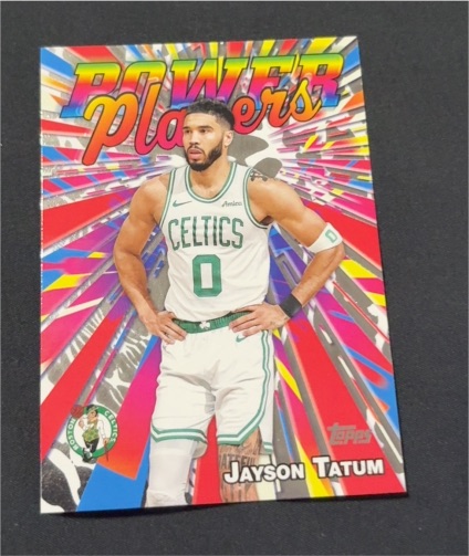 2025-26 Topps #PP-5 Jayson Tatum Power Players — front