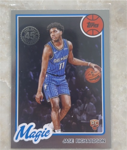 2025-26 Topps Basketball #80BK-71 Jase Richardson — front
