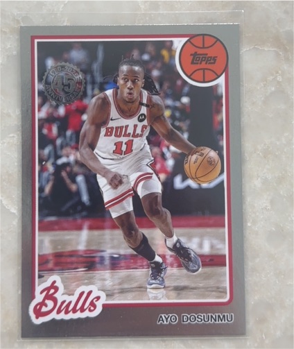 2025-26 Topps #80BK-21 Ayo Dosunmu — front