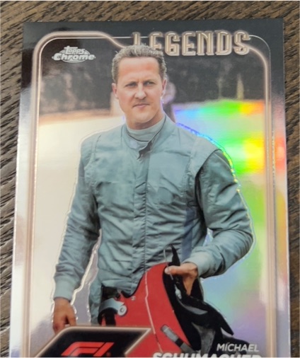 2024 Topps Chrome Formula 1 #197 Michael Schumacher — front