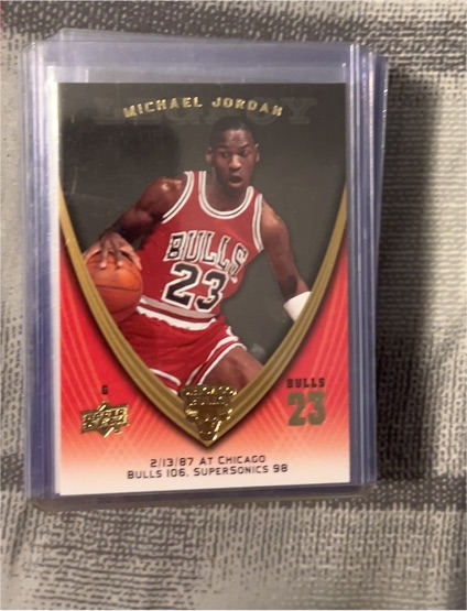 2008-09 Upper Deck Legacy Collection #538 Michael Jordan — front