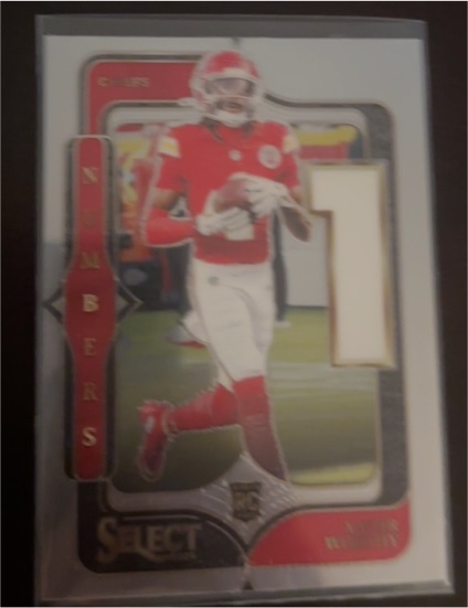 2024 Panini Select #8 Xavier Worthy — front