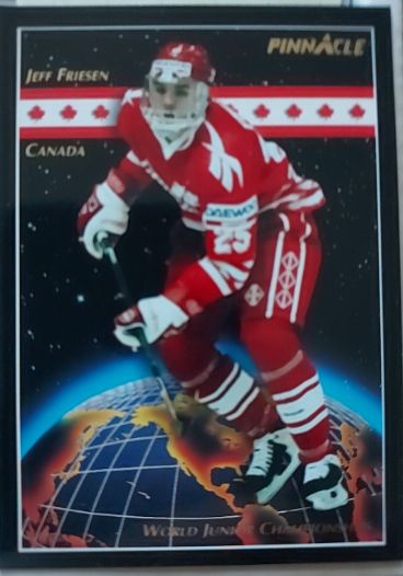 1993-94 Pinnacle Canadian #472 Jeff Friesen — front