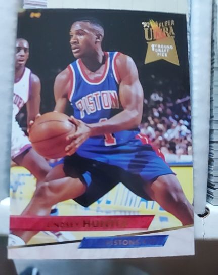 1993-94 Fleer Ultra #244 Lindsey Hunter — front