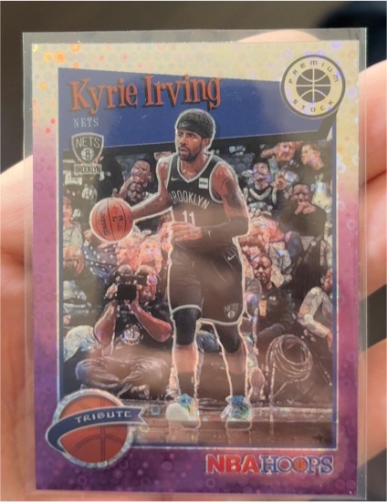 2019-20 Panini NBA Hoops Premium Stock #290 Kyrie Irving — front