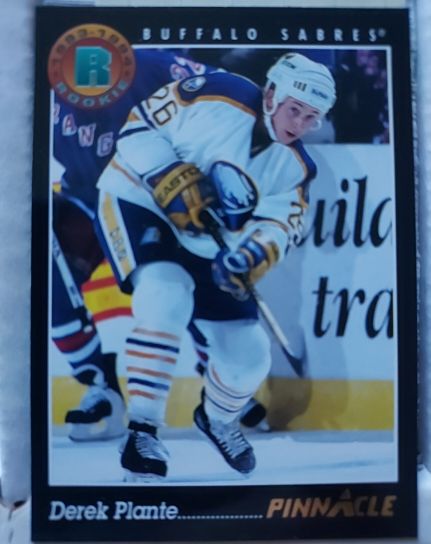 1993-94 Pinnacle #435 Derek Plante — front