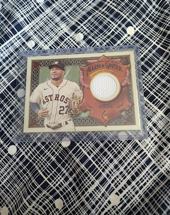 2022 Topps Allen & Ginter #AGRA-JA Jose Altuve — front