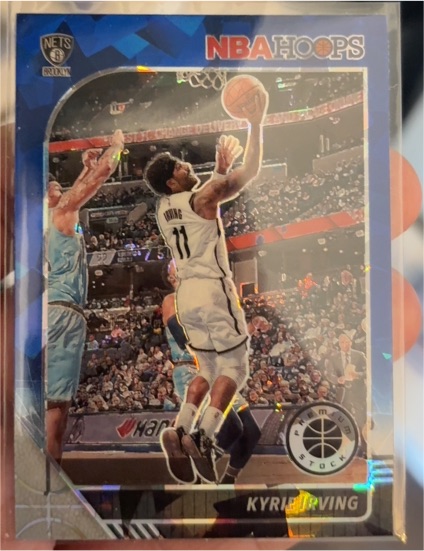 2019-20 NBA Hoops Premium Stock #11 Kyrie Irving — front