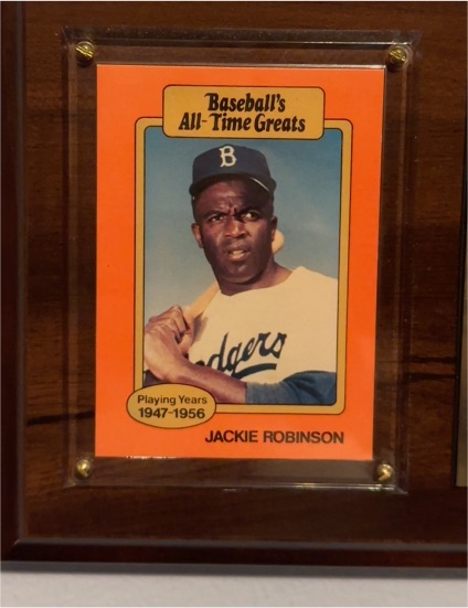 1987 Hygrade Baseball's All-Time Greats #NNO Jackie Robinson — front